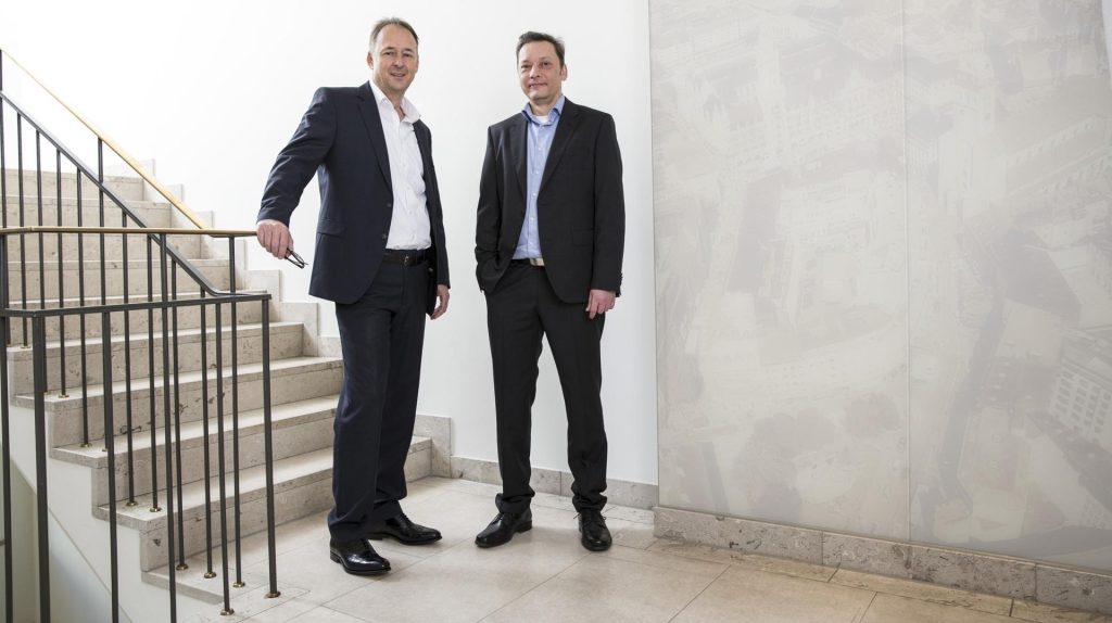 Steuerberater Ulrich Ebermann und Janus Kalinowski aus München